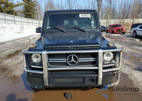 2015 Mercedes-Benz G 63 Amg из США, поврежденный, VIN WDCYC7DFXFX237297